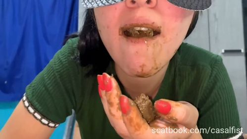 Eating his own shit after anal sex Amateur Scat porn video