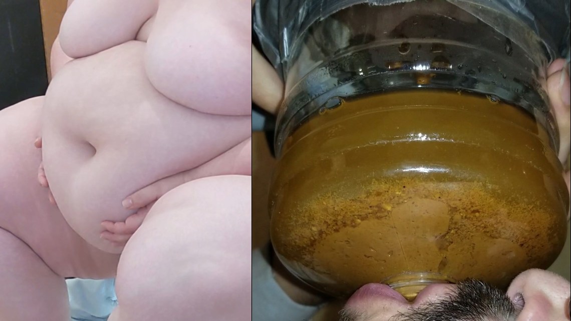 SSBBW Queen Siya – 1 LITER PEE on fresh HUGE DUMP