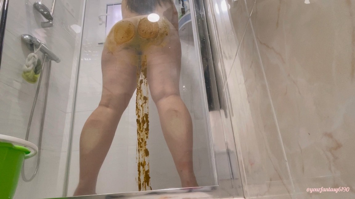 Yourfantasy6190 – Pooping on glass POV