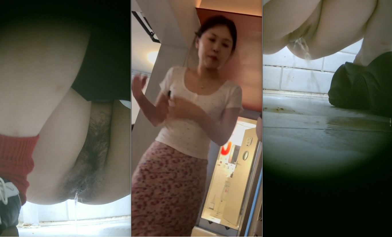 Real Toilet Voyeur – Asian Girls Spreading Hairy Cunts and Pissing Close Up