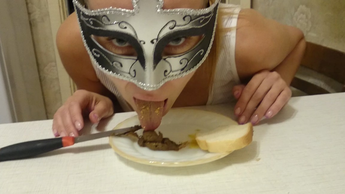 Brown Wife Eats Warm Shit with White Bread