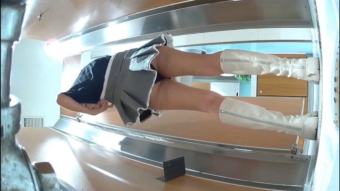 Multiple Chinese Asses Caught During Toilet Pee Sessions