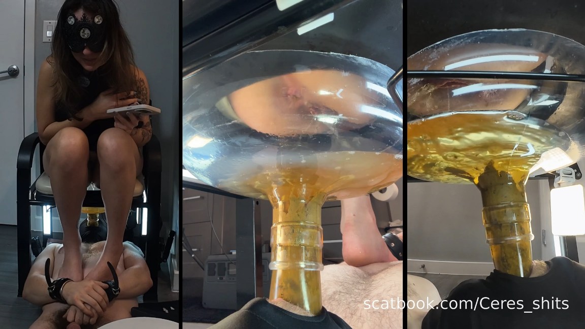 Ceres_shits – Breaking in a New Position feeding shit